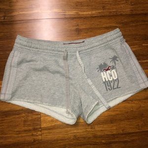 Gray cotton Hollister shorts